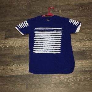 Men’s ripped t shirt  working zipper